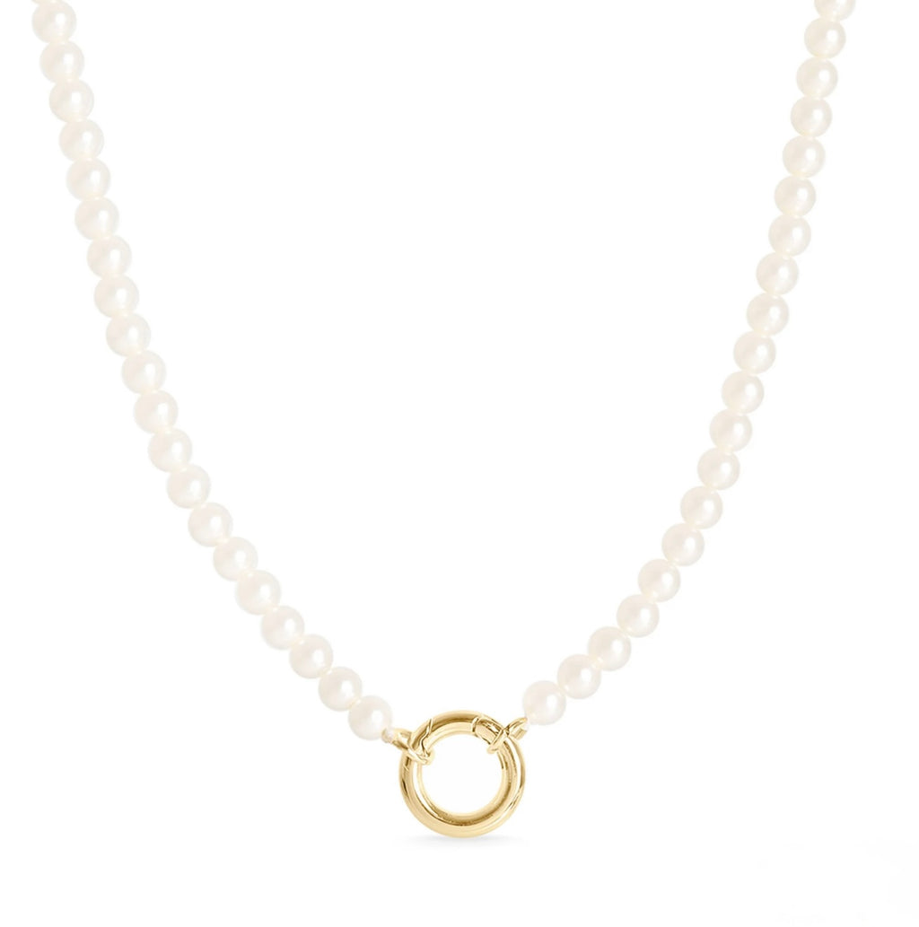 Glass Pearl Necklace