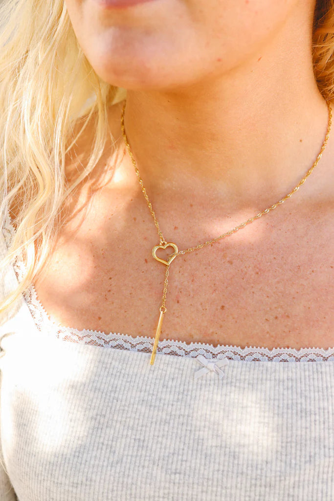 Steel Heart Necklace