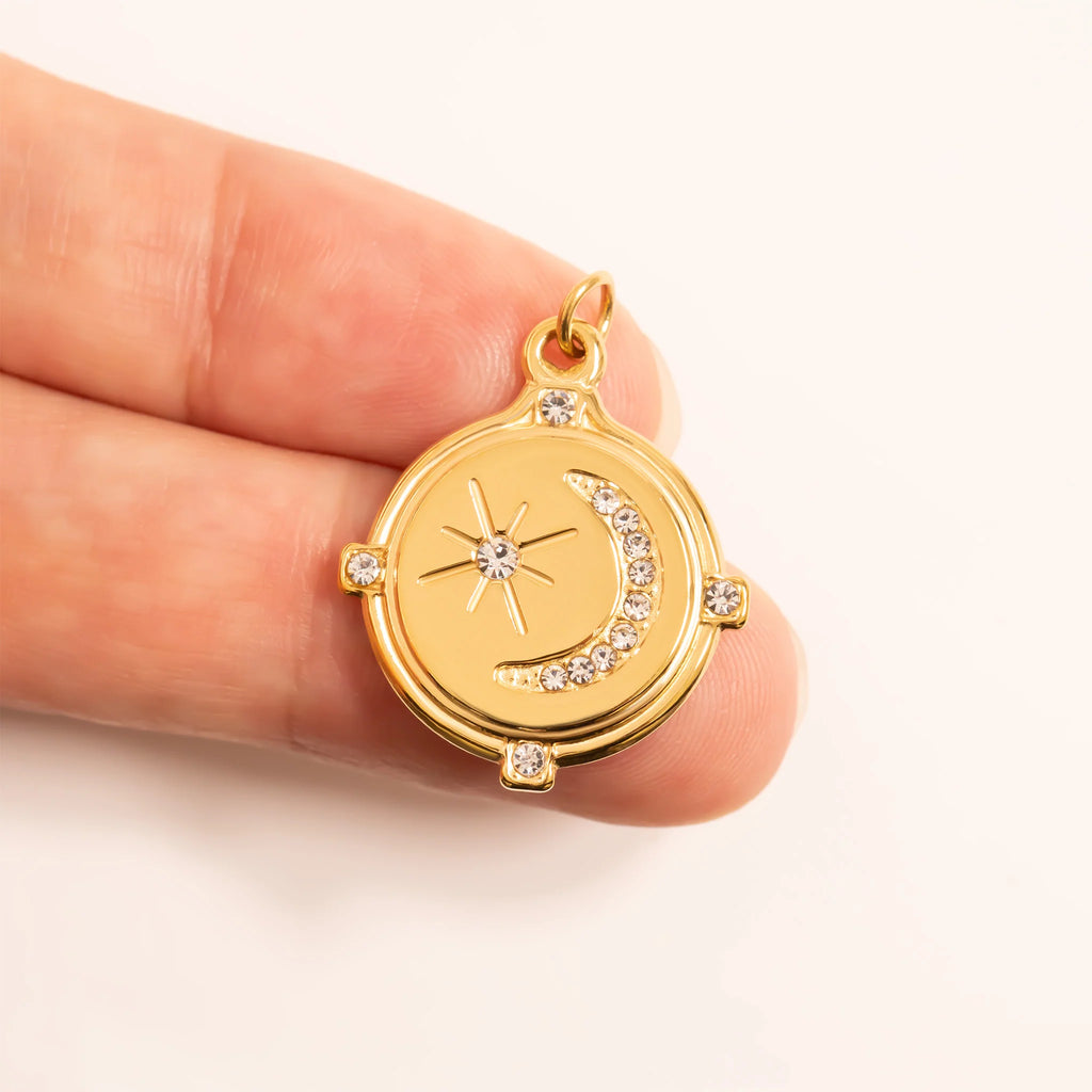 Moon & Star Pendant