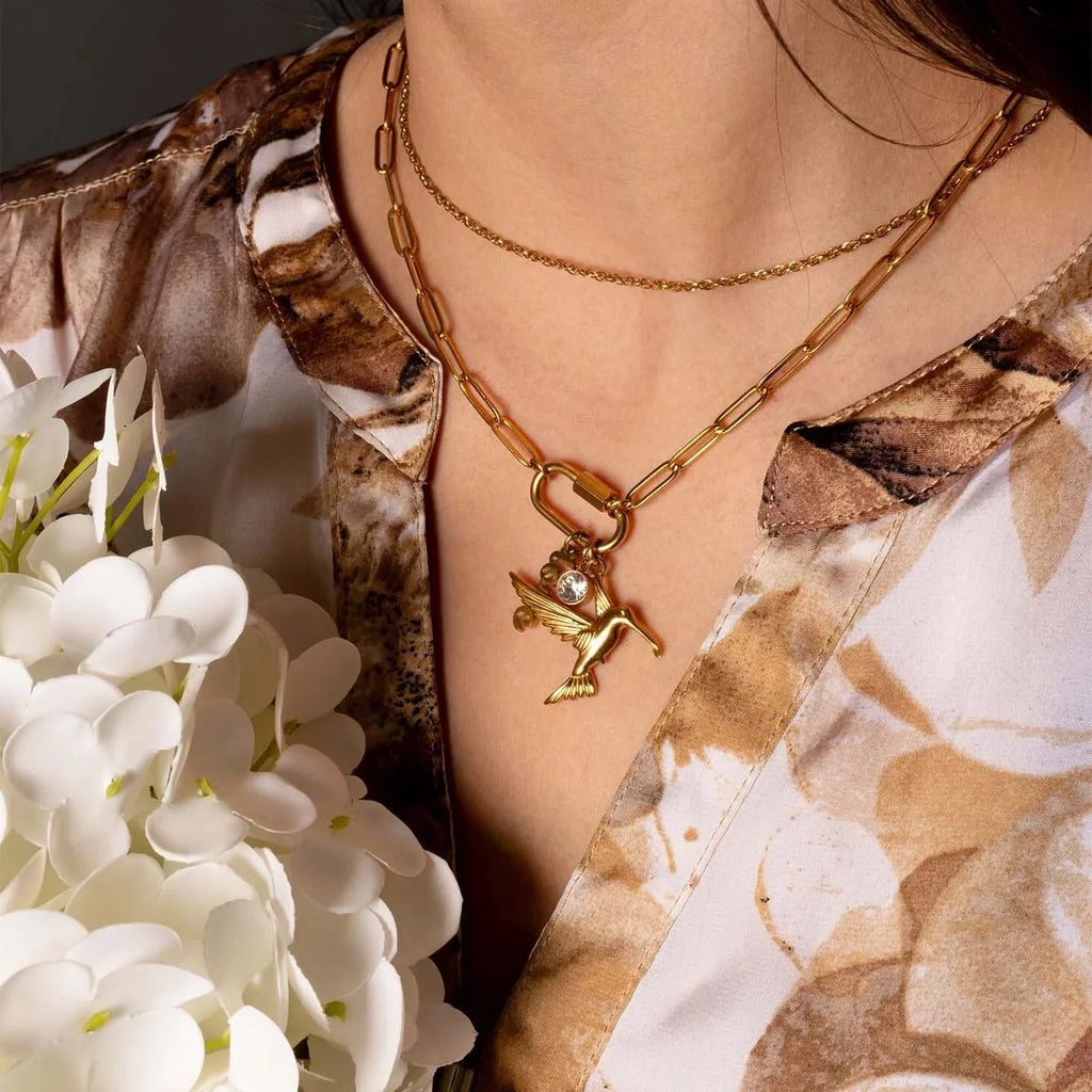 Hummingbird Charm